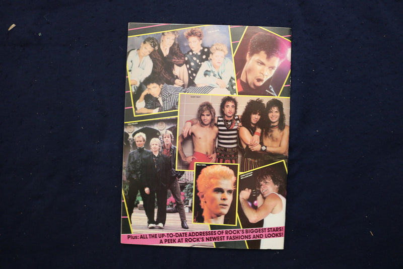 1984 TEEN MACHINE ROCK POSTERS MAGAZINE - MICHAEL JACKSON COVER - E 18796