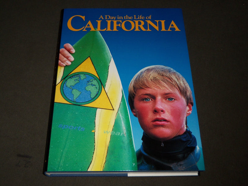 1988 A DAY IN THE LIFE OF CALIFORNIA BOOK IN ORIGINAL MAILING BOX - I 1592