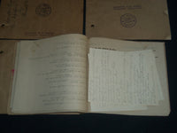 1930'S THE SPIDER'S WEB - COATES HOUSE KANSAS CITY ORIGINAL SCRIPT LOT - O 1987A