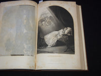 1854 THE LADIES' REPOSITORY MAGAZINE BOUND VOLUME - NICE ENGRAVINGS - KD 7884