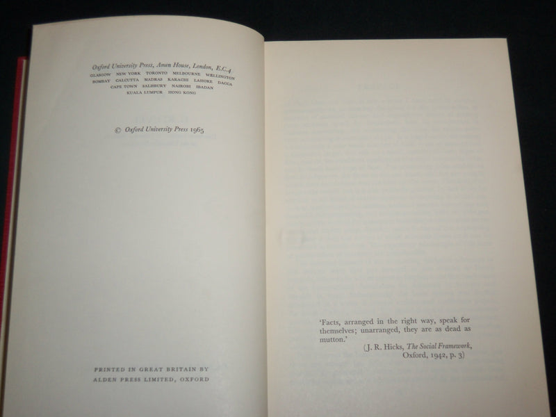 1965 SYSTEMS OF SOCIAL ACCOUNTS HARDCOVER BOOK BY G. STUVEL - KD 7096