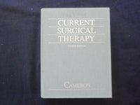 1992 CURRENT SURGICAL THERAPY HARDCOVER BOOK -4TH ED. -JOHN CAMERON MD.- KD 8894