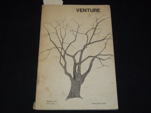 1963 WINTER VENTURE POETRY MAGAZINE - VOLUME 1 NO. 1. - J 7397