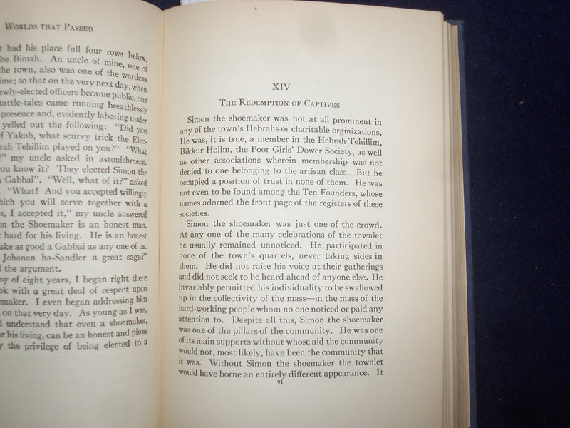 1943 WORLDS THAT PASSED HARDCOVER BOOK BY A.S. SACHS - KD 8958