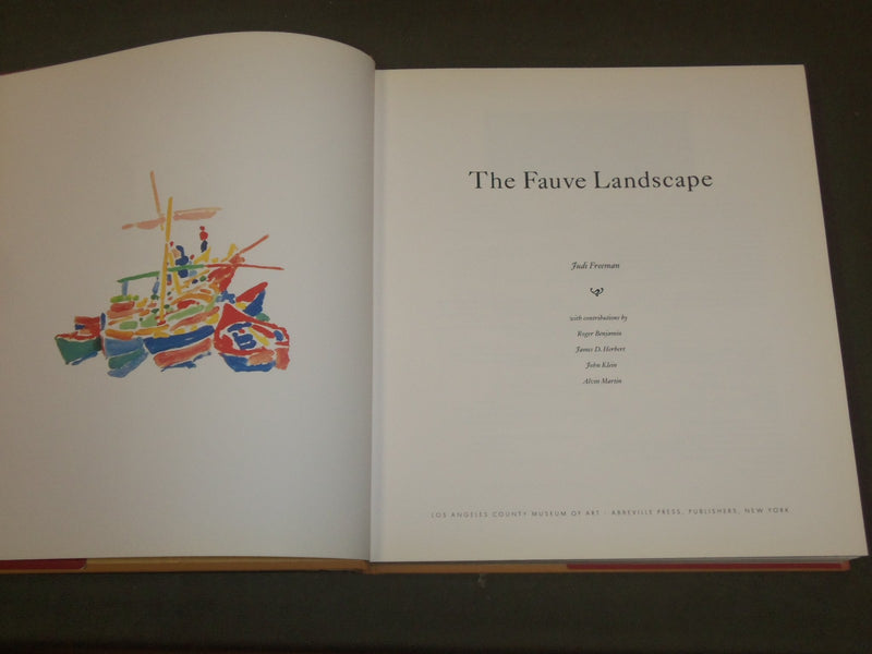 1990 THE FAUVE LANDSCAPE BY JUDI FREEMAN - GREAT PRINTS - I 34