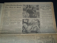 1960 SEPT 23 BALTIMORE NEWS-POST NEWSPAPER - K DEMANDS UN REPLACE DAG - NP 3753