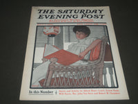 1906 JULY 7 THE SATURDAY EVENING POST MAGAZINE - ILLUSTRATED COVER- SP 979