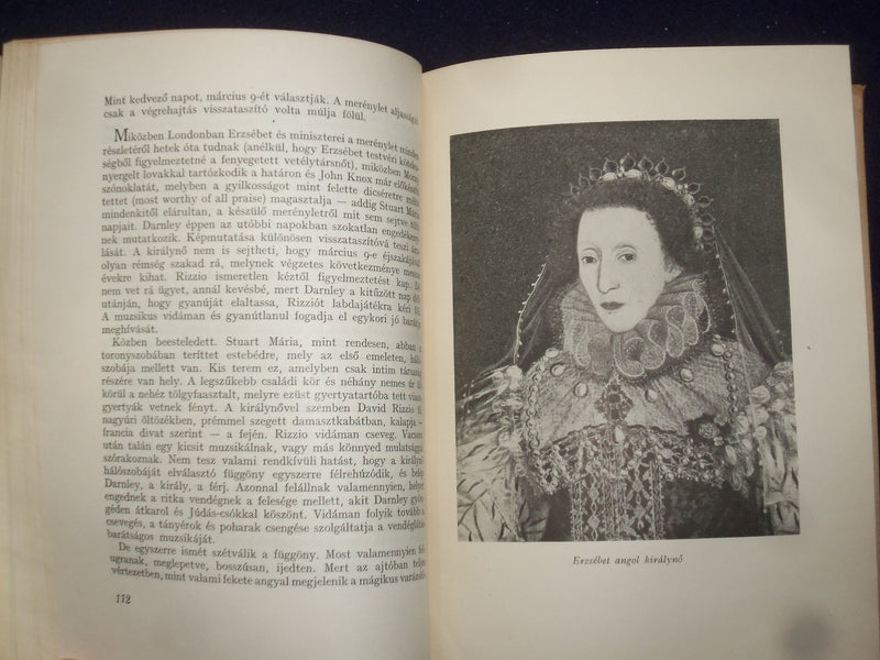 1957 STUART MARIA HARDCOVER BOOK BY STEFAN ZWEIG - HUNGARIAN TEXT - KD 8795