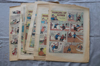 1970'S SUNDAY COLOR COMICS PAGES - HUGH LOT - 3 INCH STACK - NP 9310