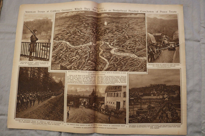 1919 FEB 6 MID-WEEK PICTORIAL MAGAZINE SECTION - IGNACE JAN PADEREWSKI - NP 9268