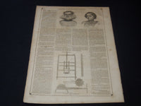 1857 MAY 16 LIFE ILLUSTRATED NEWSPAPER - J. D. SARVEN'S WOOD MACHINE - NP 5923