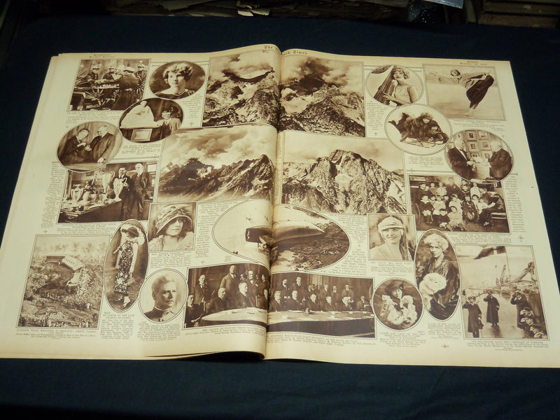 1923 DECEMBER NEW YORK TIMES PICTURE SECTION - ENGLISH BEAUTIES - NT 8889