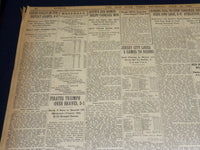 1923 JULY 19 NEW YORK TIMES NEWSPAPER- RUTH'S 22D HOMER HELPS YANKS WIN- NT 7760