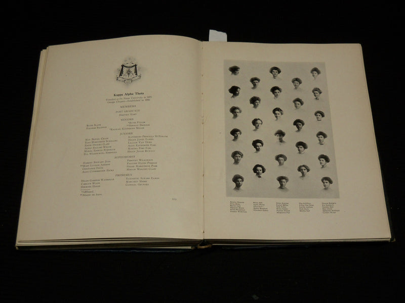 1912 BLUE & GOLD UNIVERSITY OF CALIFORNIA YEARBOOK - NICE PHOTOS - YB 661