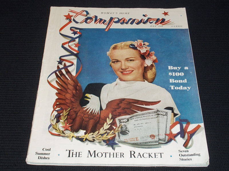 1944 JULY WOMAN'S HOME COMPANION MAGAZINE NICE FRONT COVER - E 2616