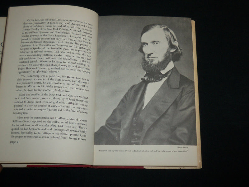 1959 O. + W. - ONTARIO - WESTERN RAILWAY BOOK BY WILLIAM HELMER - KD 7068
