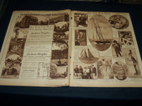 1923 SEPTEMBER 9 NEW YORK TIMES PICTURE SECTION NO. 5 & 6 - LIPTON CUP - NT 8900