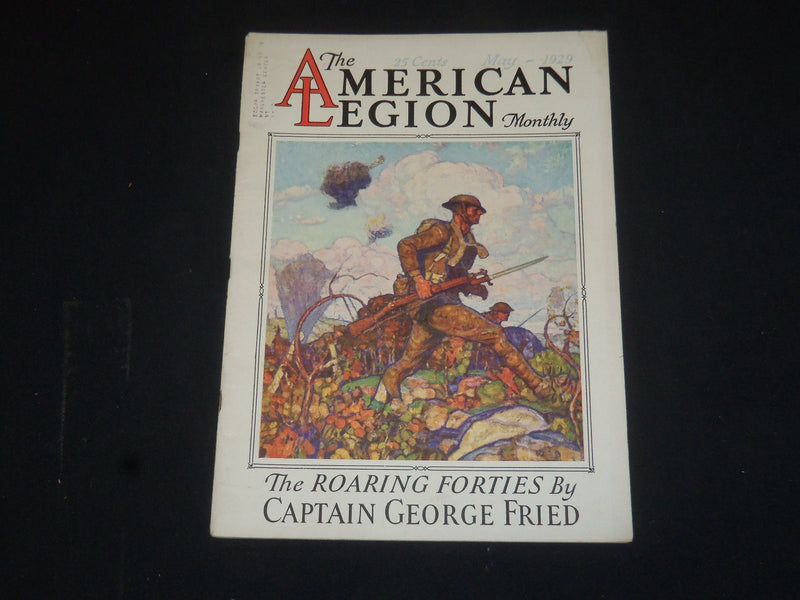 1929 MAY THE AMERICAN LEGION MONTHLY MAGAZINE - ILLUSTRATED COVER - SP 5912