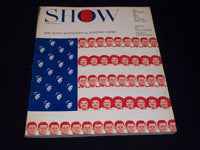 1963 APRIL SHOW MAGAZINE - THE KENNEDYS FRONT COVER - E 20188