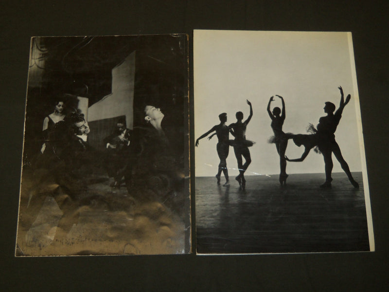 1956-1958 BALLET JAARBOEK 1 & 2 BOOK LOT OF 2 - NICE PHOTOS - DUTCH - J 5138