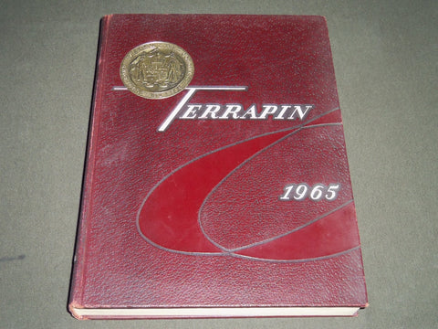 1965 TERRAPIN UNIVERSITY OF MARYLAND COLLEGE YEARBOOK - GREAT PHOTOS - YB 1168