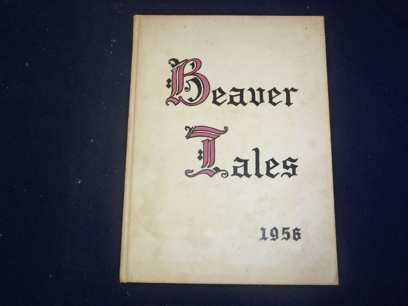 1956 BEAVER TALES BLACKBURN COLLEGE YEARBOOK - CARLINVILLE, IL - YB 1871