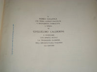 1916 LE OPERE ARCHITETTONICHE DI GUGLIELMO CALDERINI VOLUME BY G. B MILANI- Z 94