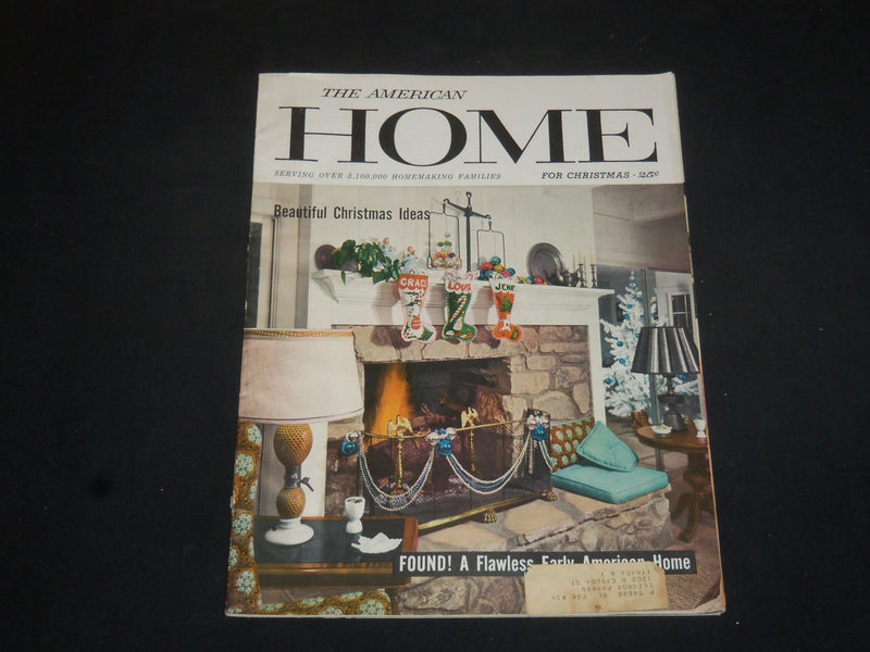 1956 DECEMBER THE AMERICAN HOME MAGAZINE - NICE COVER, STORIES & PHOTOS- SP 7227