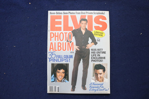 1978 ELVIS PHOTO ALBUM MAGAZINE - ELVIS PRESLEY COVER - E 18572