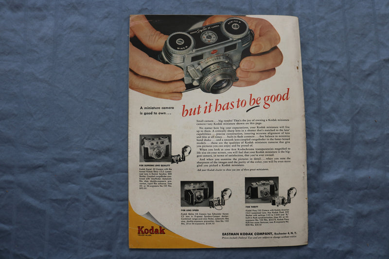 1953 JULY U.S. CAMERA MAGAZINE - CARLYE BLACKWELL COVER - SP 1194Z