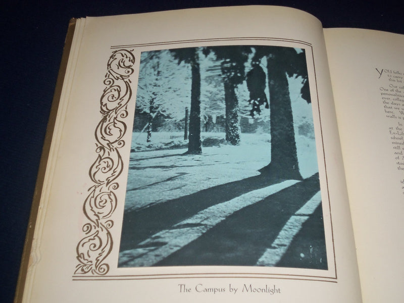 1930 THE AURORA MANCHESTER COLLEGE YEARBOOK - INDIANA - GREAT PHOTOS - YB 481