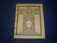 1909 APRIL THE BRICKBUILDER MAGAZINE - AN ARCHITECTURAL MONTHLY - ST 258Q