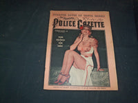 1944 FEBRUARY THE NATIONAL POLICE GAZETTE MAGAZINE - GETRUDE NIESEN - B 5905