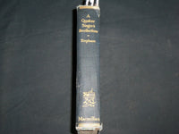 1920 A QUAKER SINGER'S RECOLLECTIONS HARDCOVER BOOK BY DAVID BISPHAM - KD 6745