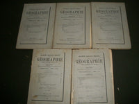 1888-1897 SOCEITE ROYALE BELGE DE GEOGRAPHIE MAGAZINE LOT OF 10 - FRENCH- O 1784