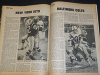 1971 PRO FOOTBALL MAGAZINE - JOE NAMATH COVER - SP 2651