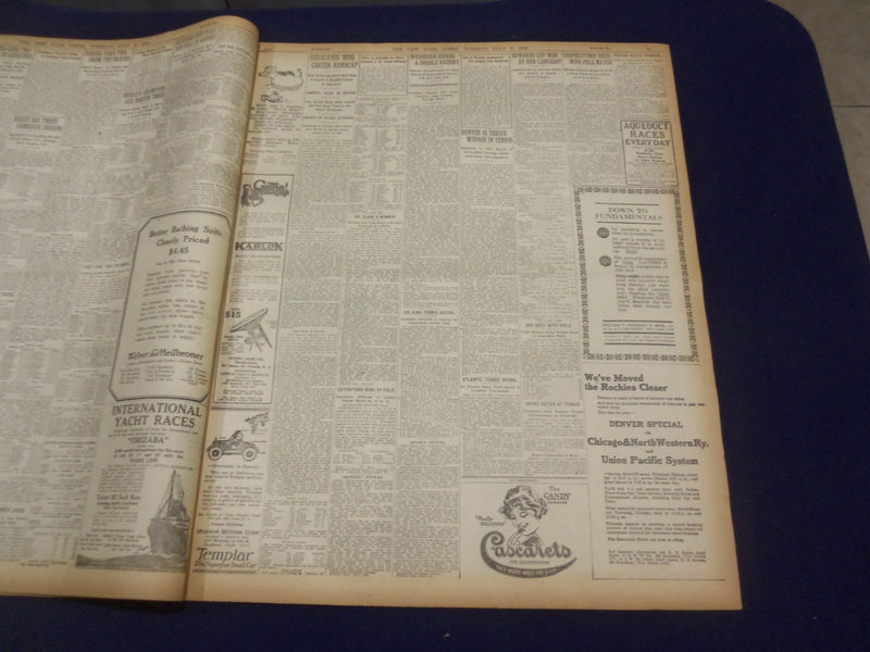 1920 JULY 6 NEW YORK TIMES - COX NOMINATED FOR PRESIDENT - NT 9322
