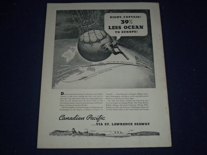 1936 MARCH TRAVEL MAGAZINE - ROYAL ELEPHANT OF INDIA COVER - PHOTOS - J 1388