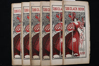 1896 JUNE THE CLACK BOOK - VOLUME 1, NUMBER 3- SOFTCOVER - LOT OF 6 - K 2362