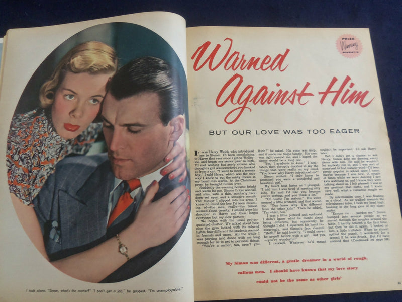1955 FEBRUARY TRUE STORY MAGAZINE - GREAT COVER - NICE PHOTOS - ST 5153F