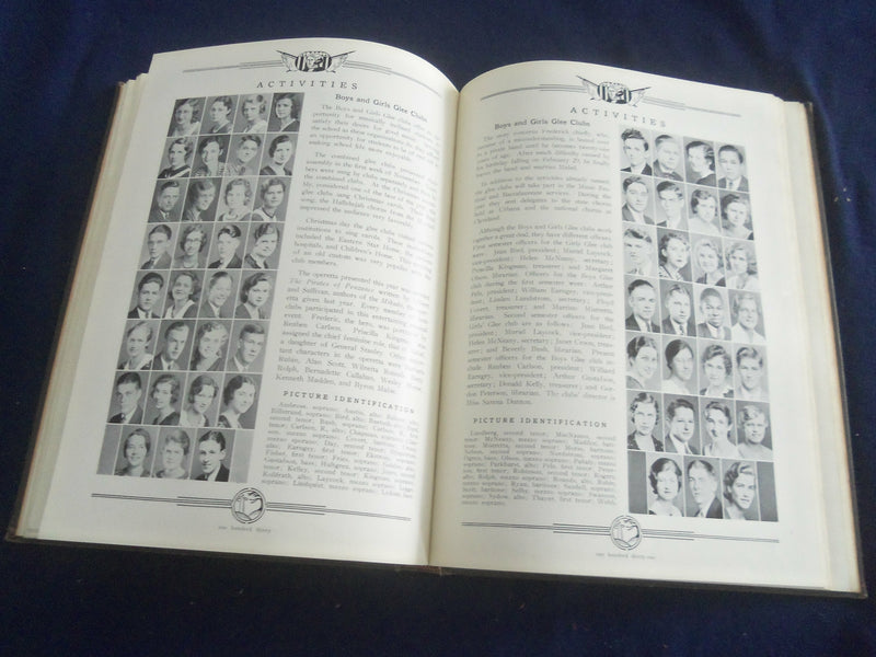 1932 THE ANNUAL ROCKFORD HIGH SCHOOL YEARBOOK - ROCKFORD, ILLINOIS - YB 2607