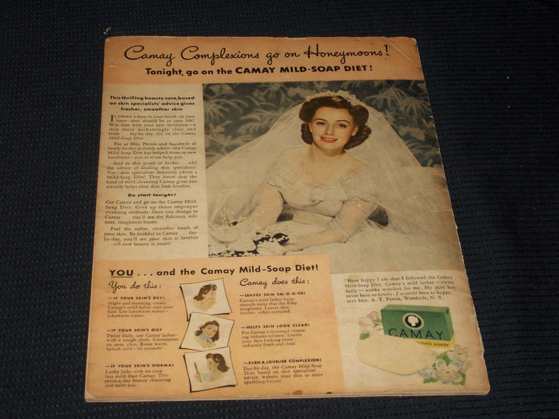 1943 JUNE SCREENLAND MAGAZINE - DOROTHY LAMOUR FRONT COVER - E 3642