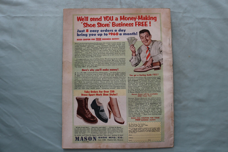 1958 NOVEMBER SAGA MAGAZINE - THE DALTONS RODE COVER - E 26643