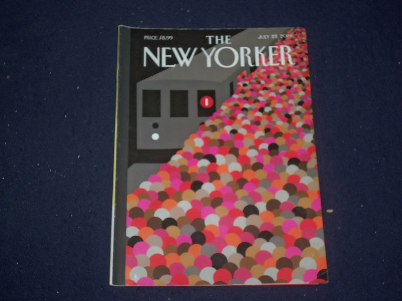 2019 JULY 22 THE NEW YORKER MAGAZINE - ILLUSTRATED COVER - NY 2338