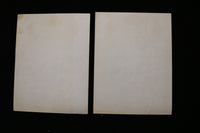 1978 HUBERT CASTLE CIRCUS OFFICIAL ROUTE CARDS - LOT OF 6 - K 1919