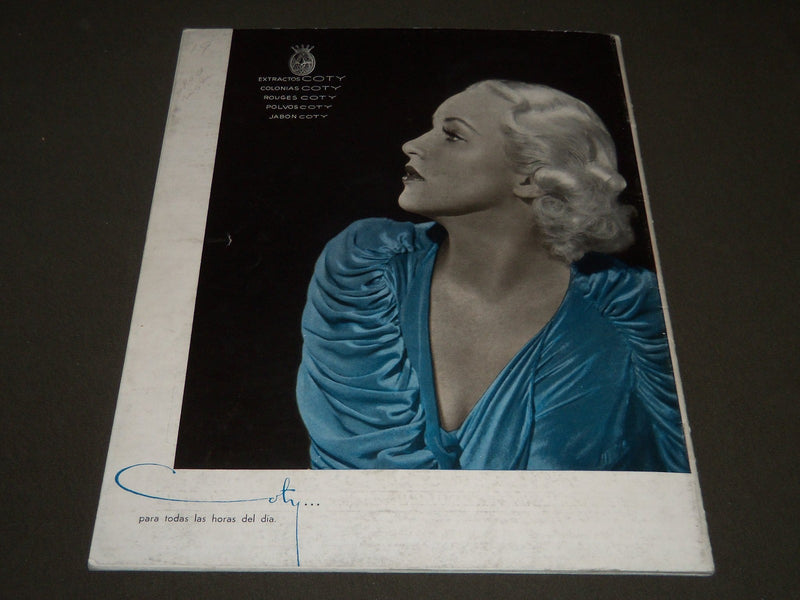 1936 JULY CINEGRAF SPANISH MAGAZINE - ANN SOTHERN COVER - ST 5176