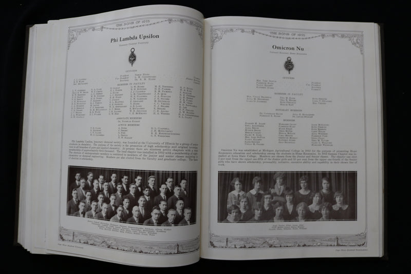 1925 IOWA STATE UNIVERSITY YEARBOOK - AMES, IOWA - YB 3514