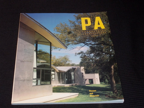 1992 NOVEMBER PROGRESSIVE ARCHITECTURE MAGAZINE - HOUSES COVER - E 4143