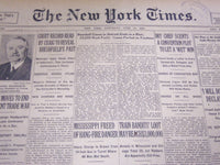 1924 JUNE 14 NEW YORK TIMES - BASEBALL GAME IN DETROIT ENDS IN A RIOT - NT 5042