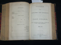 1857-1858 YALENSIA THE YALE LITERARY MAGAZINE BOUND VOLUME NO. 23 - KD 6042